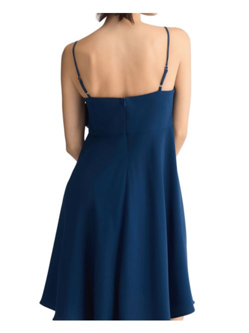 abito donna fiocco satin blu LIU JO | CA5245-T3970X0648